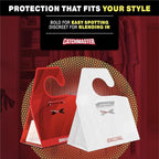 Catchmaster Clothing Moth Traps with Premium Extra Strength Odorless Pheromone Technology – Red, XL, Extra-Strength Glue – Traps & Targets Casemaking and Webbing Moths - 6-Pack