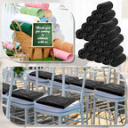 Newwiee 12 Pcs Fleece Throw Blankets Bulk 50'' x 60'' Oeko-tex Standard 100 Certified Spring Outdoor Wedding Guest Blankets Lightweight for Sleepover Donation Lap Pet Sofa Home (Black)