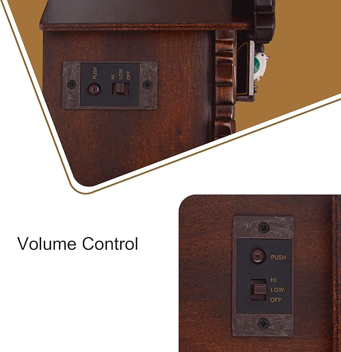 Kendal Handcrafted Wood Cuckoo Clock MX210