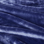 Amazon Basics Soft Fleece Throw Blanket, Lightweight Cozy Blanket for Couch & Sofa, 50 x 60 Inches, Navy