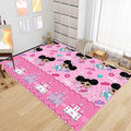 Afro Girl Rug - Cute American Black Girls Area Rug Decor for Bedroom & Living Room, 2.5x4 Feet