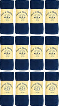 Yacht & Smith Soft Fleece Blankets 50 X 60, Lightweight, Cozy Warm Throws Dark Colorful Blanket Sofa Travel Outdoor, Wholesale