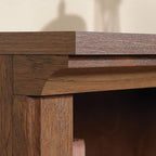 Sauder 2 Tier Book Shelf Wooden Bookcase Multipurpose Bookshelf for Home Office, Living Room, in Oiled Oak