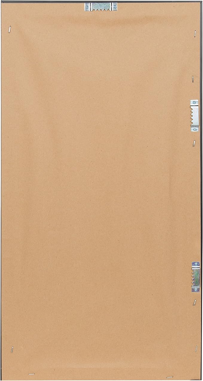 DesignOvation Wyeth Framed Magnetic Chalkboard, Black