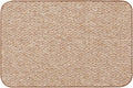 House, Home and More Skid-Resistant Carpet Indoor Area Rug Floor Mat - Praline Brown - 2 Ft X 3 Ft - Non Slip Rubber Backing, Stain Resistant, Dog Friendly, Living Room Bedroom Kitchen Entryway
