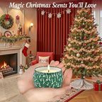 Christmas Candle Gift Set for Women, 4 Pack Long Lasting Soy Wax Candles with Lavender, Cookie, Fir & Cinnamon Apple Scents, Aromatherapy Candles for Home, Perfect Holiday Gifts