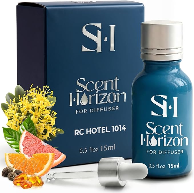 Inspired by Ritz Carlton No.1014 Hotel Diffuser Oil Refill, 0.5 Fl oz | 15ml, Luxury Home Scent Fragrance Oil for Diffuser Ultrasonic and Waterless Diffuser Oil and Crafting, Long-Lasting Aroma
