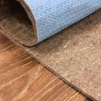 KOECKRITZ RugLock 11' x 13' Rug Pad – Non-Slip Felt & Rubber Dual Surface Rug Gripper, 0.345" Thick Cushion, Strong Grip Floor Protection, Safe for All Floors