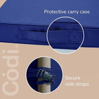 Codi Replacement Couch Cushions 2 Sets, Upholstery Foam with Covers for Sofa Chair Cushion Outdoor Seat - 24 × 24 × 4 Inch, High Density Foam,Navy