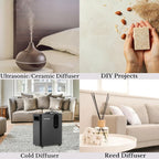 Scentia Hotel Diffuser Oil Inspired by The 5- Star Hotel Scent - 500 ml 16.9 fl oz - Essential Oil Diffuser Refill, White Tea Oil for Aromatherapy Diffusers - Dream Walk, Thanksgiving Gift