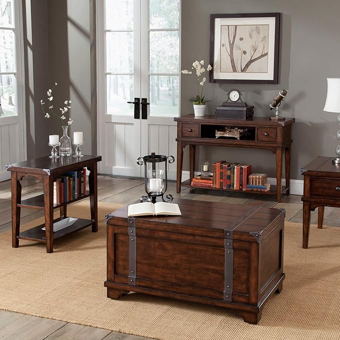 LIBERTY FURNITURE INDUSTRIES, INC. Aspen Skies 3 Piece Set (1-Cocktail 2-End Tables)