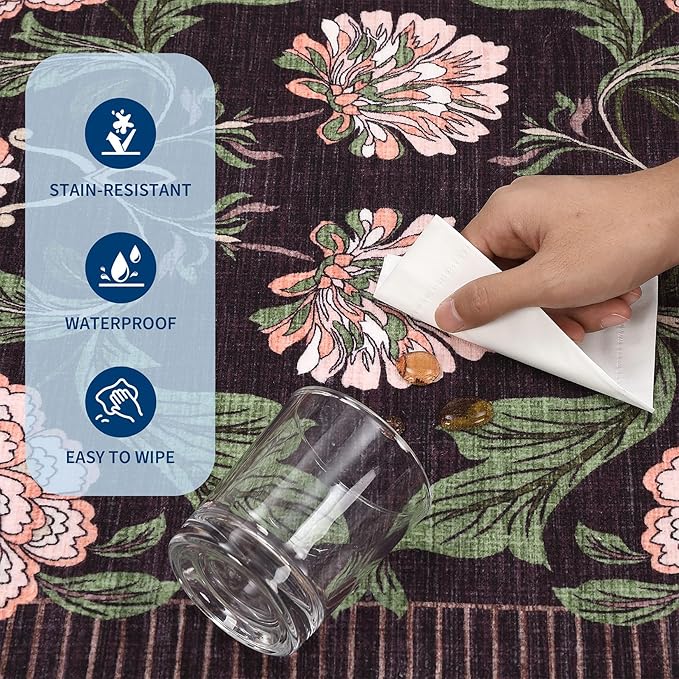GarveeHome Washable Area Rugs