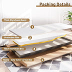 Antok Full Length Mirror, 76"x36" Floor Mirror with Stand, Standing Hanging Leaning Irregular Mirrors for Bedroom Living Room Entryway, Cloud Shaped, Golden