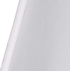 Kntiwiwo Clear Garment Bags for Closet Storage Suit Bag Set of 8 Hanging Clothes Cover Dress Bag Dust-Proof with Zipper for Suit, Coat, Long Dresses Clothes Storage 24” x50”