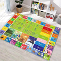 ABC Rug for Kids Playroom,Toddler Alphabet Mats Washable for Baby Area,Classroom,Play Room,Floor,Nursery(4×6ft /48×72in)