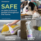 Wondercide - Flea, Tick & Mosquito Spray for Dogs, Cats, and Home - Killer, Control, Prevention, Treatment - with Natural Essential Oils - Pet and Family Safe - Rosemary 16 oz