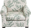KRFOONN 2 Piece Chair Covers Printed Sofa Covers Couch Covers Washable Armchair Sofa Couch Slipcover Furniture Protector with Elastic Bottom for Living Room (Armchair, 30), Small