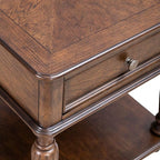 Liberty Furniture Allington Rectangular End Table for Living Room - Satin Sienna