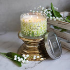 HomeWorx by SLATKIN + CO. Candle- Lily of The Valley, 14 oz. 3-Wick Premium Scented Candle - 20-40 Hours Burn Time