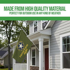 Custom Flag (1x1.5FT to 5x8FT) by BCB Print for Business | Personalized Outdoor Flags with Grommets for Advertising, Events | HD Printed Custom Sign Flag | Express Dispatch+Ship | Made in USA