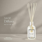 Antica Farmacista Home Ambiance Diffuser - Long-Lasting Reed Scent Diffuser - Luxury Room Freshener Gift - Prosecco, 3.4 fl oz