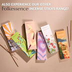 Folkulture Incense Sticks (75 Sticks) |8" Premium Sandalwood Incense Sticks for Calming,Aromatherapy, Valentines Day Gifts for Her |No Charcoal,Organic,Non Toxic, 45 Mins, Long Burning Insence-Sticks