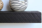Urban Legacy Reclaimed Barnwood Planks | Floating Shelves for Wall w/Flush Mount Shelf Bracket Set Included | Set of 2 (Coffee Bean, 18"x 4.5"x 2")