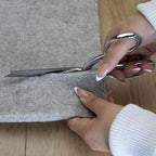 RUGPADUSA - Eco-Plush - 8' Round - 1/2" Thick - 100% Felt - Luxurious Cushioned Rug Pad - Available in 3 Thicknesses, Many Custom Sizes