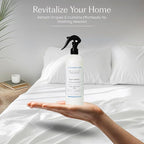 FIELD FLEUR Blue Seaside Linen & Room Spray 15.5 oz - Aromatic & Refreshing Bedding & Fabric Mist - Air Freshener for Clothes & Sofas - Notes of Citrus, Oceanic Breeze & Sugary Coconut -Made in USA