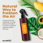 Scentify Miami Odor Neutralizing Room Spray – Luxury Cashmere, Floral & Musky Wood Fragrance, Instant Odor Eliminator for Home, Office & Car – 12 oz