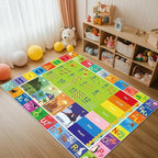 ABC Rug for Kids Playroom,Toddler Alphabet Mats Washable for Baby Area,Classroom,Play Room,Floor,Nursery(4×6ft /48×72in)