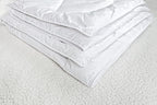 Down Alternative Duvet Comforter 100% Peruvian Alpaca Wool Fill - All-Season Hypoallergenic Thermal Control - All natural sustainable, King/Cal King