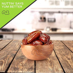 NUT CRAVINGS - Dried Deglet Noor Dates Pitted, No Sugar Added, Unsulphured (16oz, 1 LB) Ramadan & Iftar Favorite - Sweet Healthy Snack, Vegan, Kosher, Resealable Bag