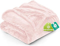 Utopia Bedding Fleece Blanket Twin Size Pink 300GSM Luxury Anti-Static Fuzzy Soft Microfiber Dorm Bed Blanket for Girls (60x80 Inch)