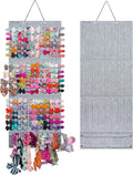 Hair Bow Holder Organizer For Girls Hanging Bow Holder For Girls Hair Accessories Storage Organizer For Headbands, Hair Clips, Hair Ties, Scrunchies (Without Hair Bows) (gray)