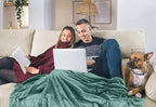 Utopia Bedding Fleece Blanket Twin Size Celadon 300GSM Luxury Anti-Static Fuzzy Soft Microfiber Bed Blanket (60x80 Inch)