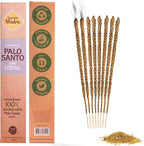 Sagrada Madre 8pcs Wildly Harvested Thick Palo Santo Incense Sticks (Copal), 9” Long - Non-Toxic, Aromatic Incense Sticks (1hr Burning Time) to Heal & Calm Your Body and Environment-Pack x 3