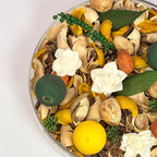 Spring Potpourri Bag,Tulip Scented Potpourri Bowl Filler, Yellow Decorative Dried Flower, Bathroom Vase Decor(20 oz)