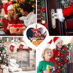 Personalized Christmas Ornaments with Picture Custom Christmas Ornament 2025 Customized Photo Ornament for Christmas Tree Ceramic Xmas Tree Decor for Family Couples Friends