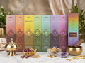 Masala Incense Sticks – Seven Realms: A Chakra Journey | 7 Divine Fragrances for Energy Balance & Meditation | 100% Natural Hand-Rolled Masala Incense Sticks | Premium Aromatherapy Gift Set