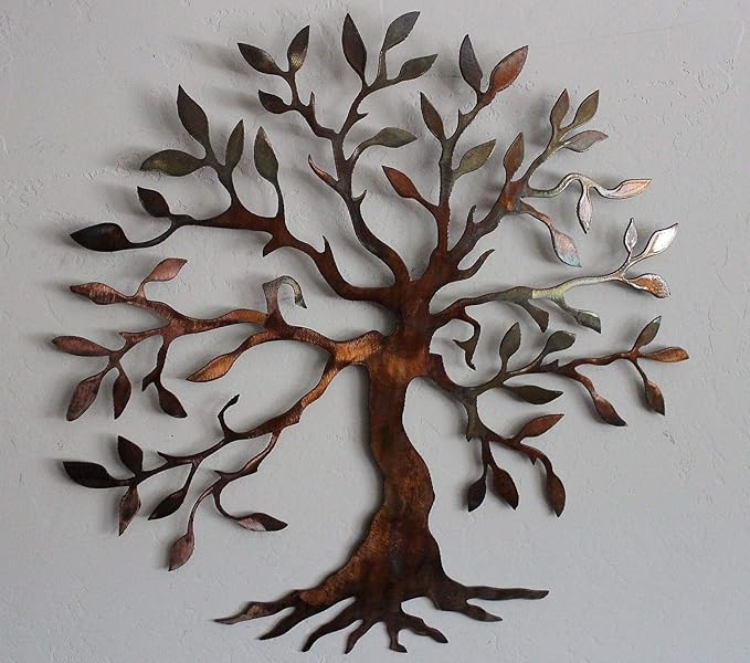 Olive Tree Metal Wall Art Tree of Life Home Decor