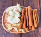 Christmas Stovetop Potpourri Dried Apple Slices and Cinnamon Sticks- Apple Spice Simmering Stovetop Potpourri for Thanksgiving, Fall Scents, Housewarming Hostess Gift, Autumn