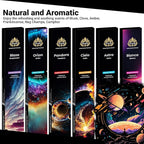 Aromatic Incense Sticks Gift Set – 120 Natural & Non-Toxic Incense Sticks | 6 Soothing Scents | Home, Meditation, Relaxation & Yoga | Free Incense Holder | Inciensos - Gifts for Women
