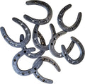Carver's Olde Iron Mini Zinc Horseshoes Set, 2" x 1 3/4" for Decoration and Crafts (50)