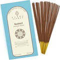 Kasturi Incense Sticks, Organic Hand Dipped 100 Sticks with Natural Herbs & Aromatic Ingredients, Burn Time 45 to 60 Minutes, Incense for Positivity, Yoga, Meditation, Relaxation, Spiritual Gift