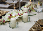 BOLSIUS Ivory Pillar Candles - 20 Pack 2x4 inch Pillar Candle Set - 20 Hours Dripless & Smokeless Clean Burning Dinner Candles - Premium Europen Quality - Palm Oil Free - 0% Animal Fat - Party Candles