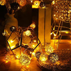 Patelai 72 Pcs Wicker Rattan Balls Decorative Balls for Vase Centerpiece Bowls Orbs Filler for Spring Summer Craft Home Decor, 4 Sizes(Yellow, Gray, White)