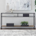 Liberty Furniture Bedford Sofa Table for Living Room - Weathered Oak