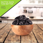 NUT CRAVINGS - Dried Prunes Pitted Unsweetened, Dry Plums No Sugar Added, Unsulphured (48oz, 3 LB) Tu Bishvat Favorite - Sweet Healthy Snack, Vegan, Kosher, Resealable Bag