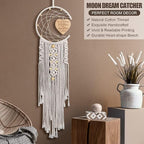 Mom Gifts for Christmas from Daughter Son, Decorations Dream Catcher with Heart Pendant Birthday Gift for Mom New Mother Mother in Law Wife Stepmother Boho Home Wall Decor
